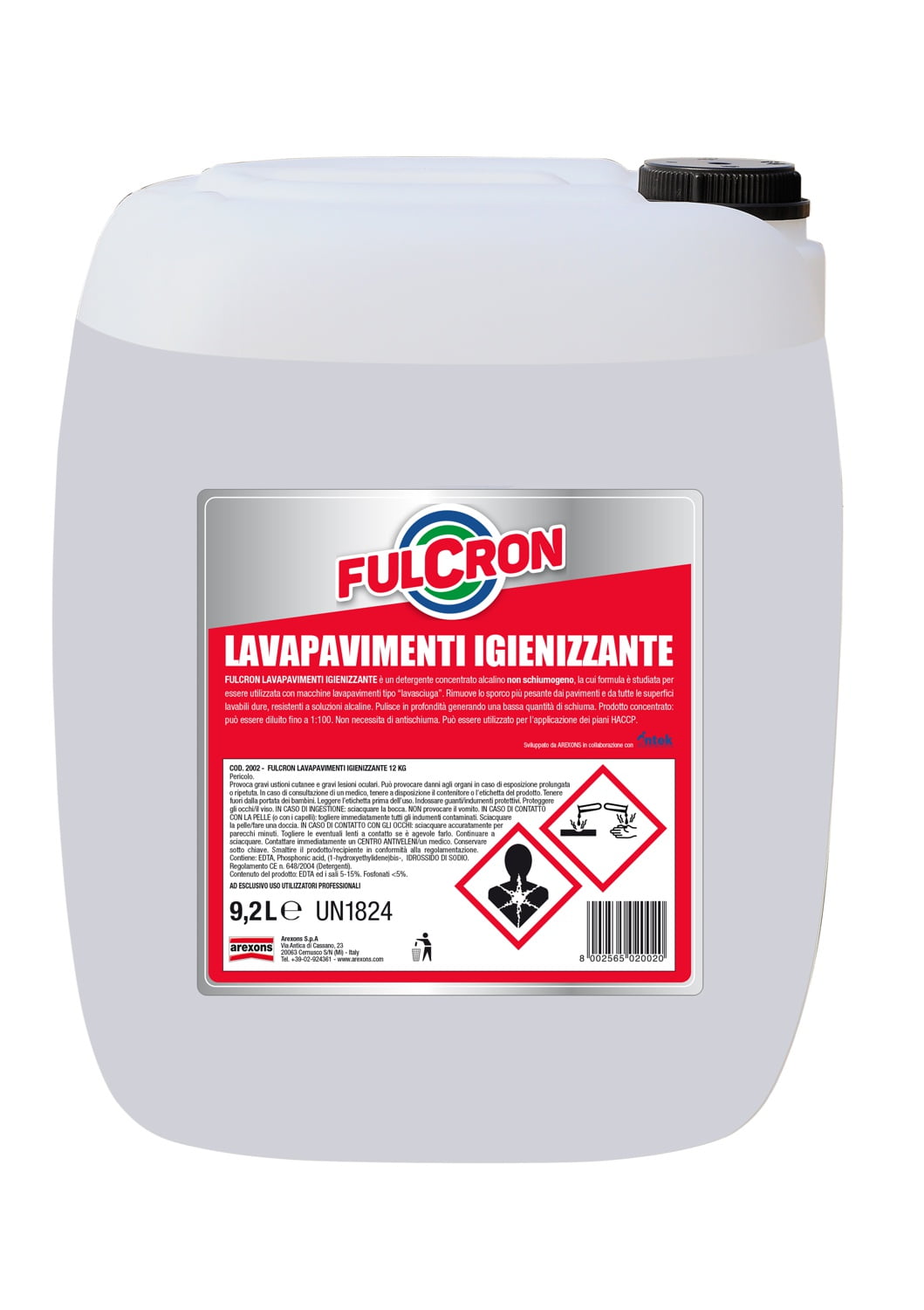 Fulcron Lavapavimenti Igienizzante - Fulcron